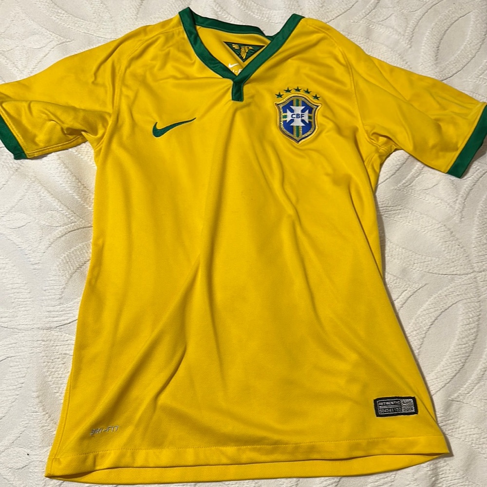 Yellow Brazil National team jersey